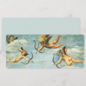 Triumf van Galatea engelen detail door Raphael San (Voorkant / Achterkant)