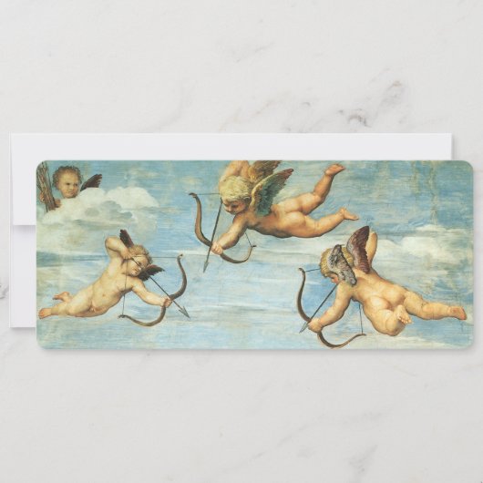 Triumf van Galatea engelen detail door Raphael San (Voorkant)