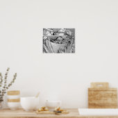 Triumfale Arch van keizer Maximilian I Poster (Keuken)