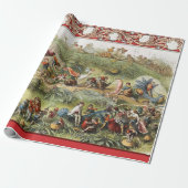 Triumfale maart van de Elf King, Fairies, Goblins Cadeaupapier (Uitgerold)