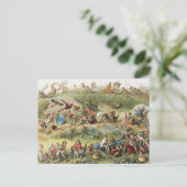 Triumfale maart van de Elf King, Fairies, Goblins Feestdagenkaart (Staand voorkant)