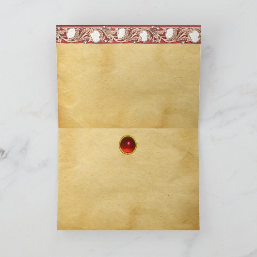 Triumfale maart van de Elf King, Fairies, Goblins Kaart (Binnen)