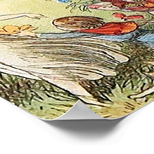 Triumfale maart van de Elf King, Fairies, Goblins Poster (Hoek)