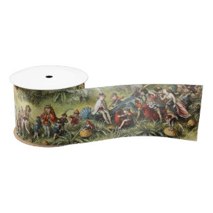 Triumfale maart van de Elf King, Fairies, Goblins Satijnen Lint