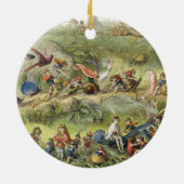 Triumfale maart van de Elf-King, illustratie van Keramisch Ornament (Achterkant)