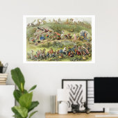 Triumfale maart van de Elf-King, illustratie van Poster (Thuiskantoor)