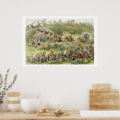 Triumfale maart van de Elf-King, illustratie van Poster (Keuken)