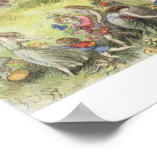 Triumfale maart van de Elf-King, illustratie van Poster (Hoek)