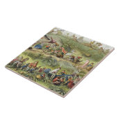 Triumfale maart van de Elf-King, illustratie van Tegeltje (Zijkant)