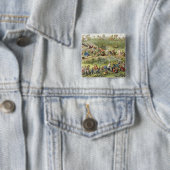 Triumfale maart van de Elf-King, illustratie van Vierkante Button 5,1 Cm (In situ)