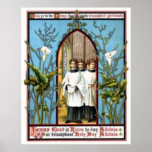 Triumfant Heilige Dag Poster (Voorkant)