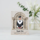 Triumph Arch Afstuderen Dank u Briefkaart (Staand voorkant)