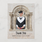 Triumph Arch Afstuderen Dank u Briefkaart (Voorkant)