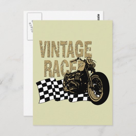 Triumph Bobber Briefkaart (Voorkant / Achterkant)