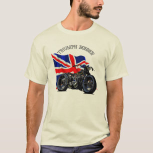 Triumph Bobber Motorbike T-Shirt