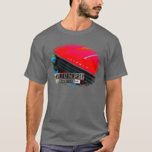 Triumph Herald 1360 klassieke Britse elementen uit T-shirt