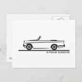 Triumph Herald Convertible 1961 Briefkaart (Voorkant / Achterkant)