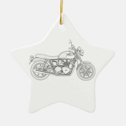 Triumph Keramisch Ornament (Voorkant)