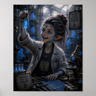 Triumph / Laboratoriumtechnicus / Machinewerkplaat Poster