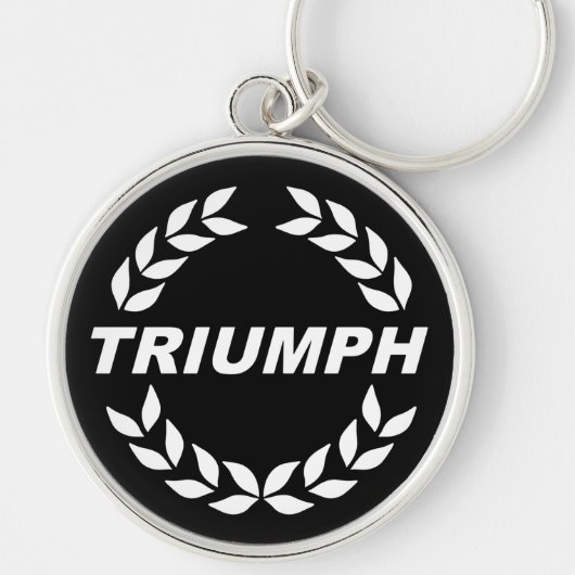 Triumph Laurel Wreath Sleutelhanger (Voorkant)