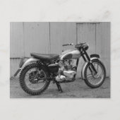 Triumph MC motorfiets foto Briefkaart (Voorkant)