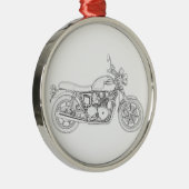  Triumph  Metalen Ornament (Rechts)
