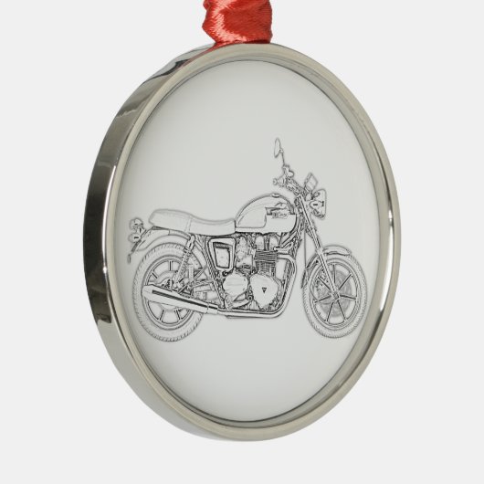  Triumph  Metalen Ornament (Rechts)