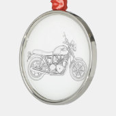  Triumph  Metalen Ornament (Links)