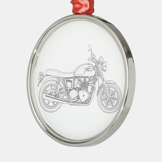 Triumph  Metalen Ornament (Links)