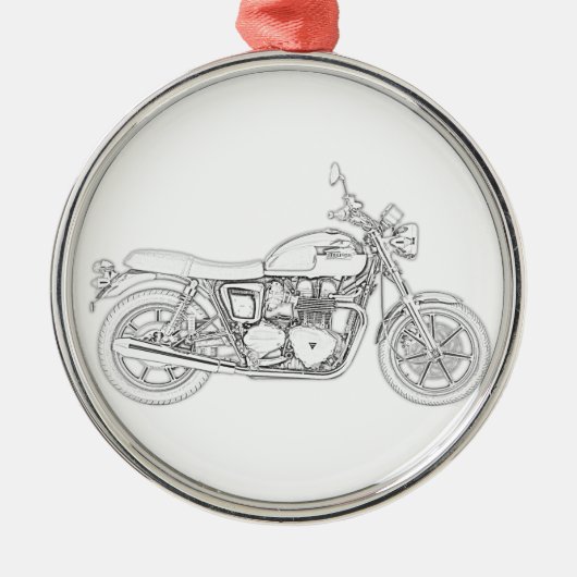  Triumph  Metalen Ornament (Voorkant)