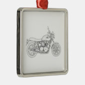 Triumph Metalen Ornament (Rechts)