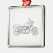 Triumph Metalen Ornament (Links)