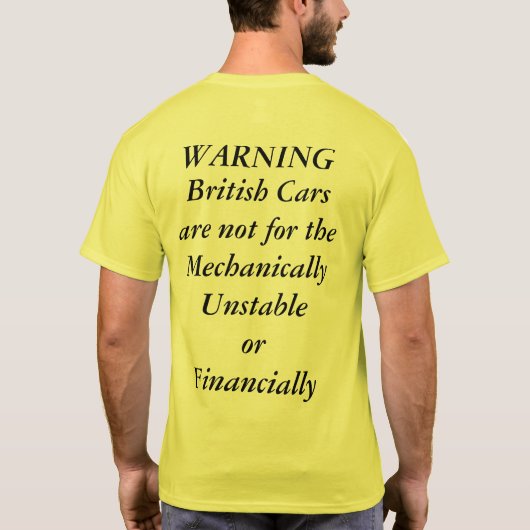 Triumph Motor Company T-shirt (Achterkant)