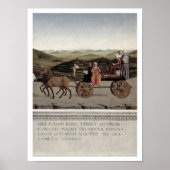 Triumph of Battista Sforza, Duchess of Urbino. Bat Poster (Voorkant)