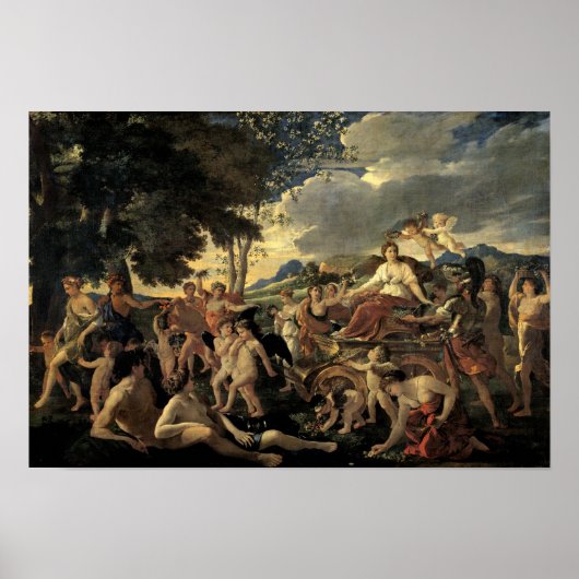 Triumph of Flora, c.1627-28 Poster (Voorkant)