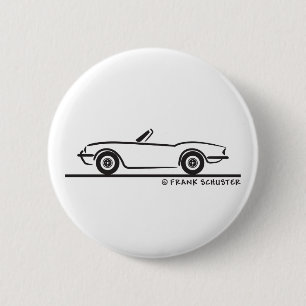 Triumph Spitfire Ronde Button 5,7 Cm
