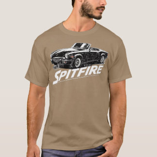 Triumph Spitfire Swash Ontwerpfamilie T-shirt