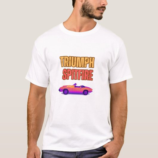 Triumph Spitfire T-shirt (Voorkant)
