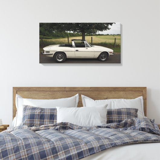 Triumph Stag Canvas Afdruk (Insitu (Slaapkamer))
