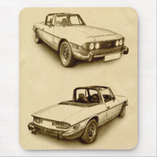 Triumph Stag Muismat