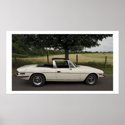 Triumph Stag Poster (Voorkant)