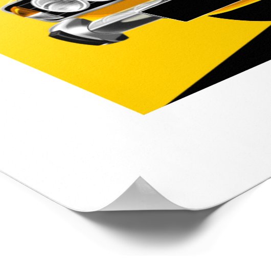 Triumph Stag Poster illustratie (Hoek)