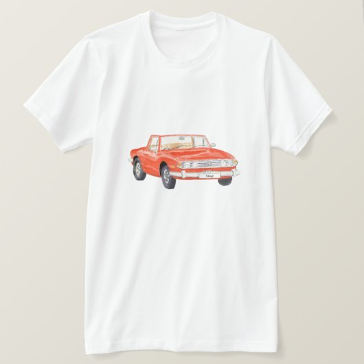 Triumph Stag T Shirt art aanpasbaar (Design voorkant)
