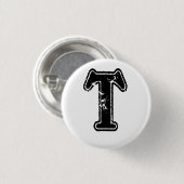 Triumph T Ronde Button 3,2 Cm (Voorkant /achterkant)