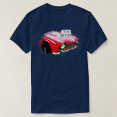 Triumph TR250 1960 Britse klassieke elementen met T-shirt (Design voorkant)