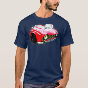 Triumph TR250 1960 Britse klassieke elementen met T-shirt