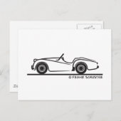 Triumph TR3 Briefkaart (Voorkant / Achterkant)