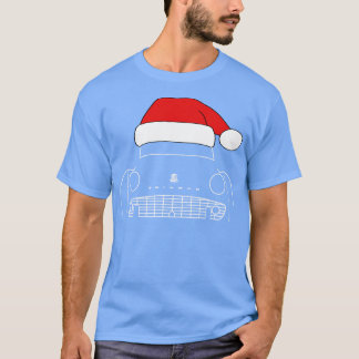 Triumph TR3 classic Christmas pet editie wit T-shirt