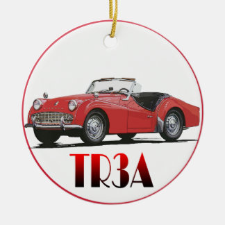 Triumph TR3A-Ornament Keramisch Ornament