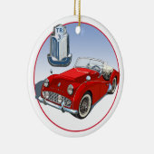 Triumph TR3B-Ornament Keramisch Ornament (Rechts)